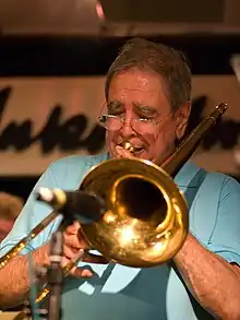 Joe Gallardo at the Unterfahrt Jazz Club in Munich, 2009