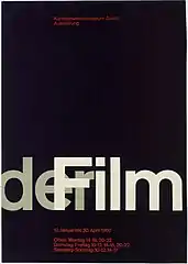 Der Film (poster, 1960)