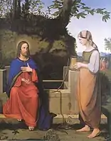 Christ and the Samaritan Woman, by Josef von Hempel