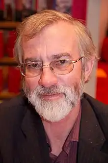 Delaney at Salon du livre 2008 in Paris