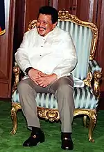 Joseph Estrada is the first president to be impeached by the House of Representatives