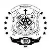 100 Years Monochrome Jubilee Logo