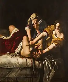 Gentileschi, Judith Decapitating Holofernes