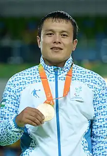 Utkirjon Nigmatov at the 2016 Summer Paralympics