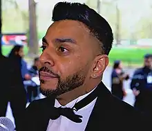 Juggy D at The Asian Awards in 2019
