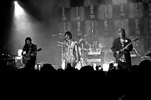 The Voidz performing in 2014