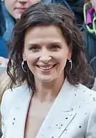 Photo of Juliette Binoche at the 2015 Berlin Film Festival.