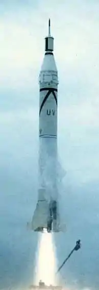Juno I launching Explorer 2