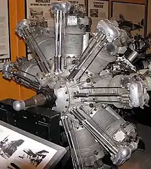 Jupiter 9A engine installed in aircraft Fizir F1M-Jupiter.