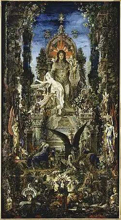 Gustave Moreau, Jupiter and Semele, 1894–85
