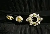 Three-part belt of a female Bregenz Forest costume
