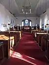 Interior of St. Patrick's Church