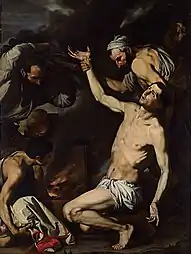 Martyrdom of Saint Lawrence, 1620-1624, 208 x 155 cm., National Gallery of Victoria