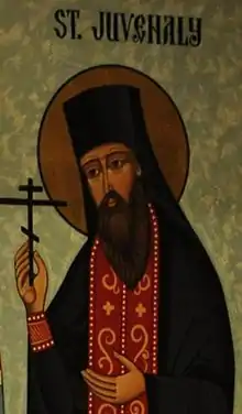 Hieromartyr Juvenal the Protomartyr of America.