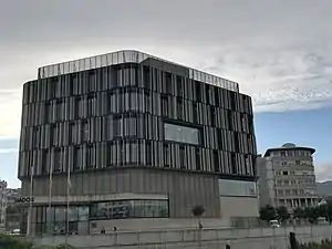 The two buildings of the Judicial Complex of Pontevedra
