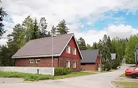 Single-family houses in Huhtasuo