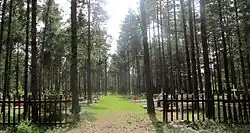 Kärdla cemetery in Hausma