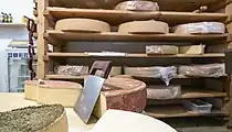 Cheese shop in Schwarzenberg