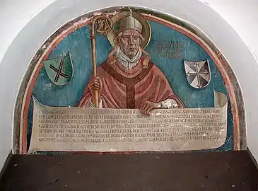 Saint Bruno the Great, Bishop of Cologne.