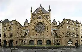 The Roonstrasse Synagogue in Cologne, Germany