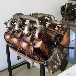 Körting 8 SL 116 V8 engine for airships