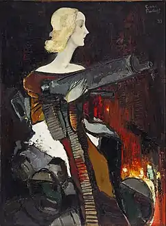 Madonna with Machine Gun (1932)