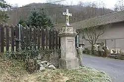 Memorial cross in Ryjice