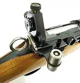 K31 with W+F diopter rear sight for match shooting.