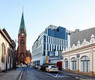 View from the Magdzińskiego Street