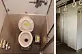 Upgraded onboard washroom facilities