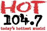 Hot 104.7 logo