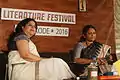 Anita Nair and K R Meera at KLF 2016