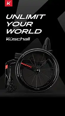 Küschall Wheelchairs. Unlimit Your World.