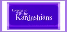 The logo of the show showing the name of it in white letters against a purple background