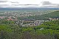 View across the southern part of Karlovy Vary