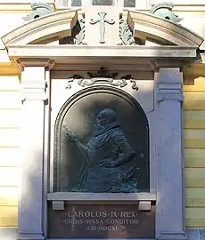 Relief of Charles IX on the right side, 1924