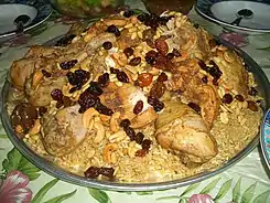 Image 61Kabsa also called Majboos, famous in Saudi Arabia, Kuwait, Qatar, Oman, Bahrain, and United Arab Emirates (from Culture of Asia)