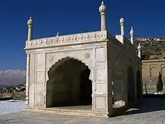 Small mosque inside the gardens