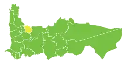 Location in Hama Governorate