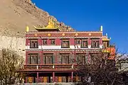 Kag chode, new Buddhist Temple at Kagbeni, Mustang