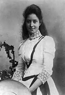 Princess Victoria Kaiulani, heir to the throne of the Hawaiian kingdom, educated at Great Harrowden Hall