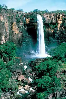 Waterfall - Kakadu National Park 2007 Tourism NT