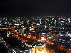 Night view of Kamata, Ōta