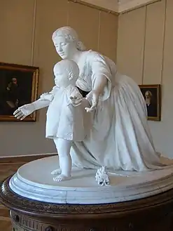 First Step, 1872 (Marble version)