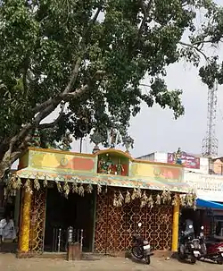 Temple inside Kanakapura Bus Station