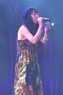 Kanako Itō performing at Anime Festival Asia Singapore in 2011