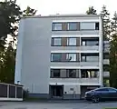 An apartment house in Kangasvuori.