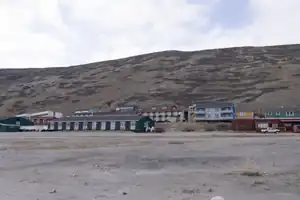 Residential houses East of Kangerlussuaq Airport