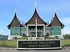City Hall in Bukittinggi with traditional Minangkabau elements with modern architecture