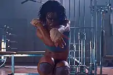 Teyana Taylor dances in the song's music video
